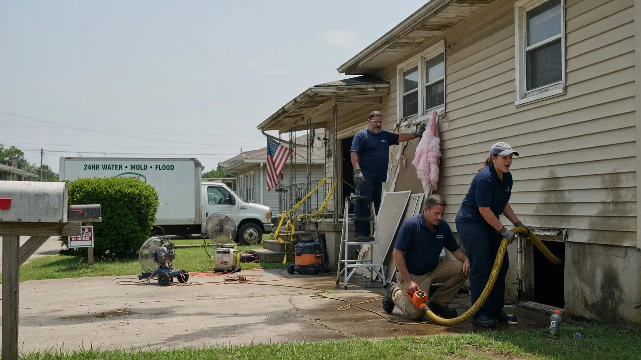 Water Damage Repair in Reserve, LA near me